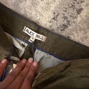 Alex Mill Khaki Trousers